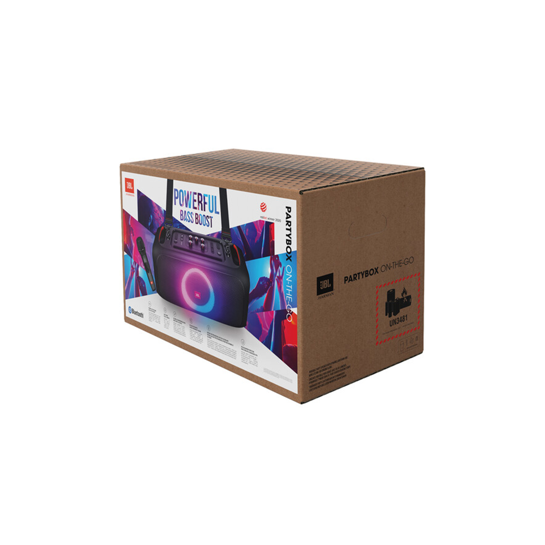 JBL PartyBox On-the-Go Essential Portable Wireless Party Speaker JBL PartyBox On-the-Go Essential Portable Wireless Party Speaker